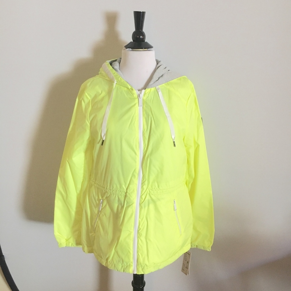 BCBGeneration Neon Green Jacket Size M